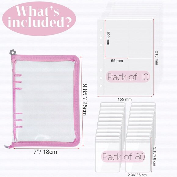 Earring Organizer Case Travel Jewelry Organizer Transparent Jewelry Storage Book - Picture 4 of 7